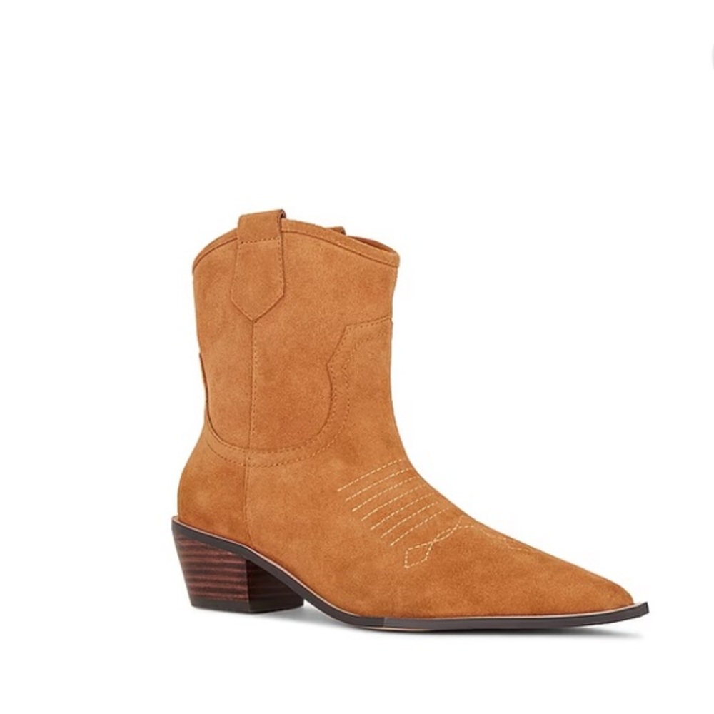 - Intentionally blank Kari western boot in Henna